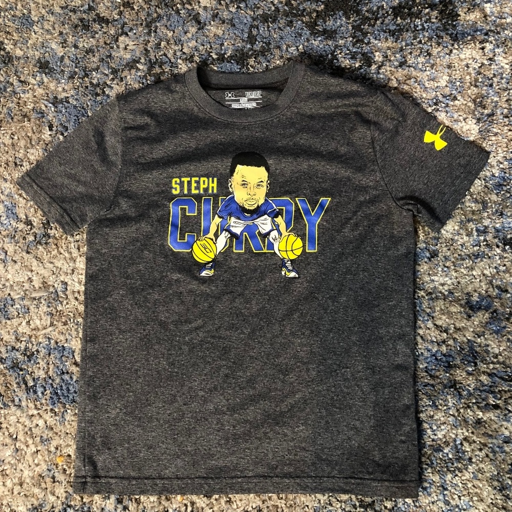 Under Armour Kid's Steph Curry Heat Gear Tee